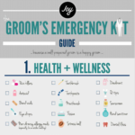 Groom's Emergency Kit Infographic